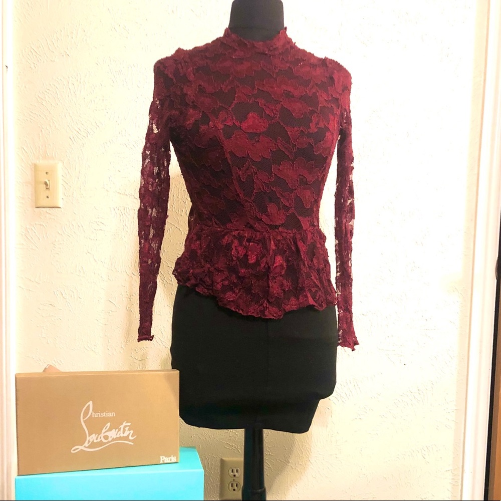 Sexy bodycon lace dress (S) ❤️